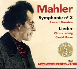 Symphonie N°3 : Diapason d'Or N°159 / Gustav Mahler, comp. | Mahler, Gustav (1860-1911). Compositeur