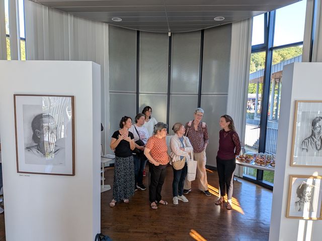Inauguration de l'exposition "Regards d'ailleurs"
