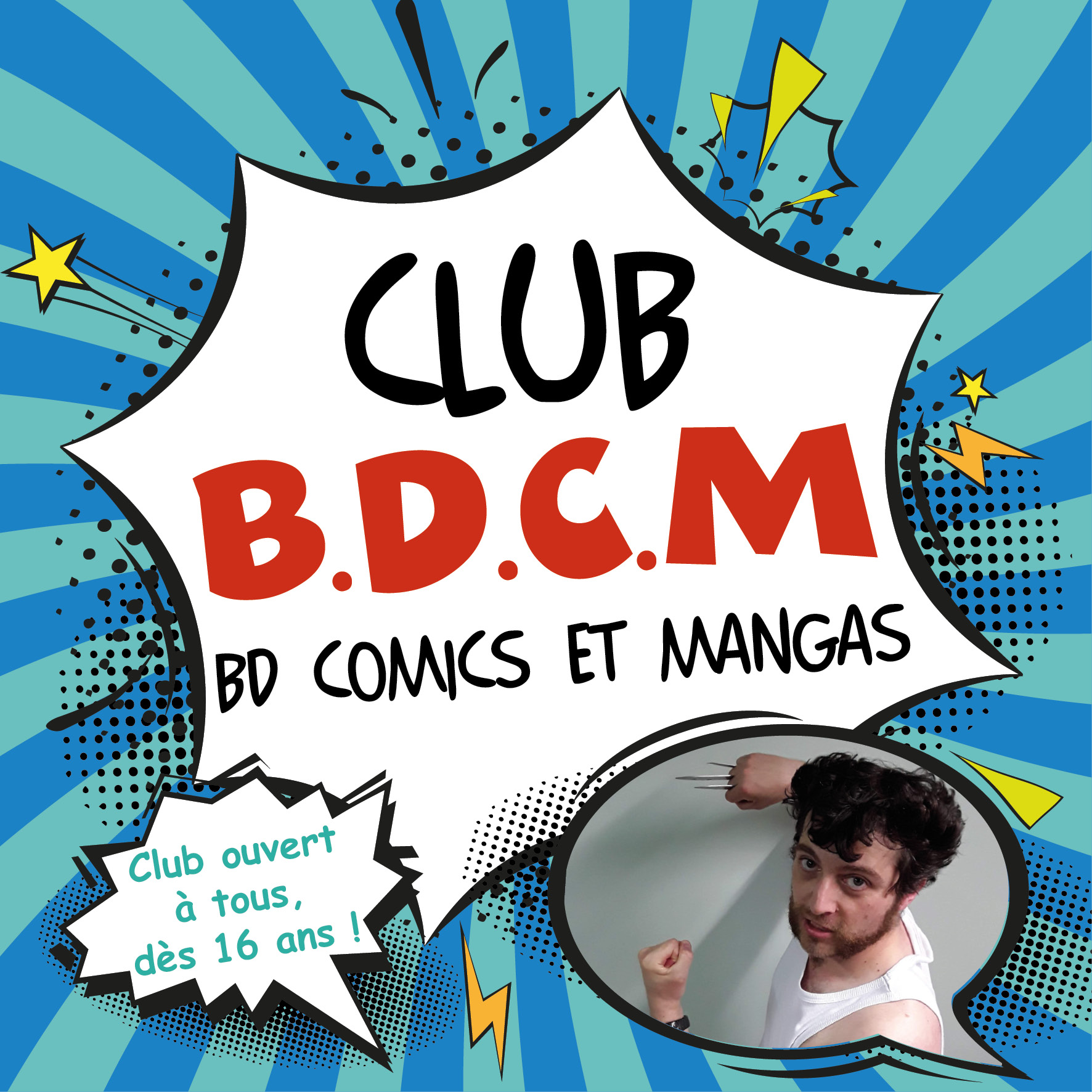 Club B.D.C.M (Bande dessinée, Comics, Mangas) | 