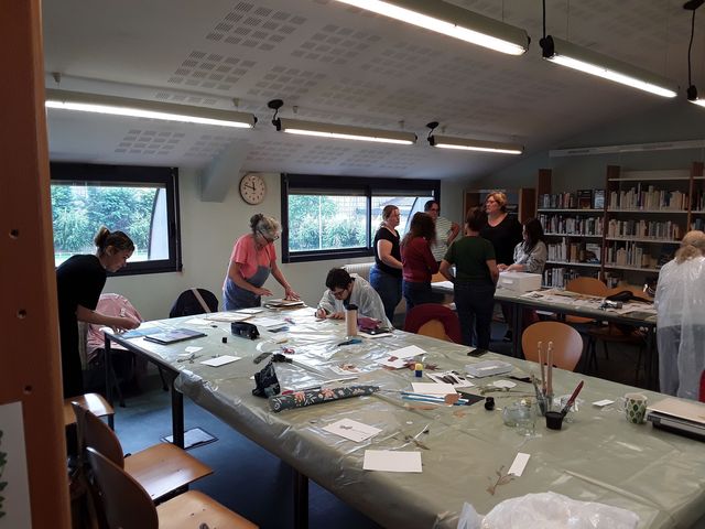 Atelier créatif : cyanotype onirique